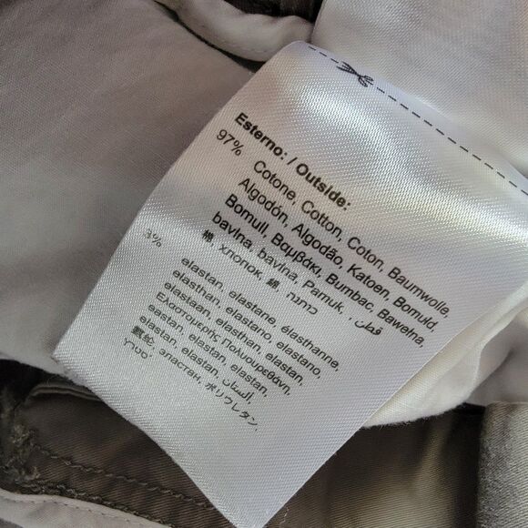 Replay Mens Size 31 x 30 Type R-38 Spec.N 48-1202 Chino Pants Joggers Gray - Picture 10 of 11